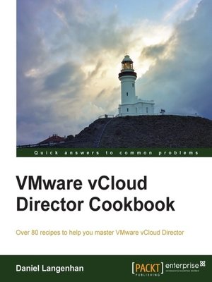 cover image of VMware vCloud Director Cookbook